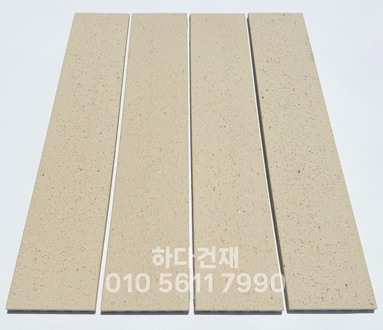 올라운더 점토타일 600x115x11T 아이보리 / 하다건재 테라코타타일