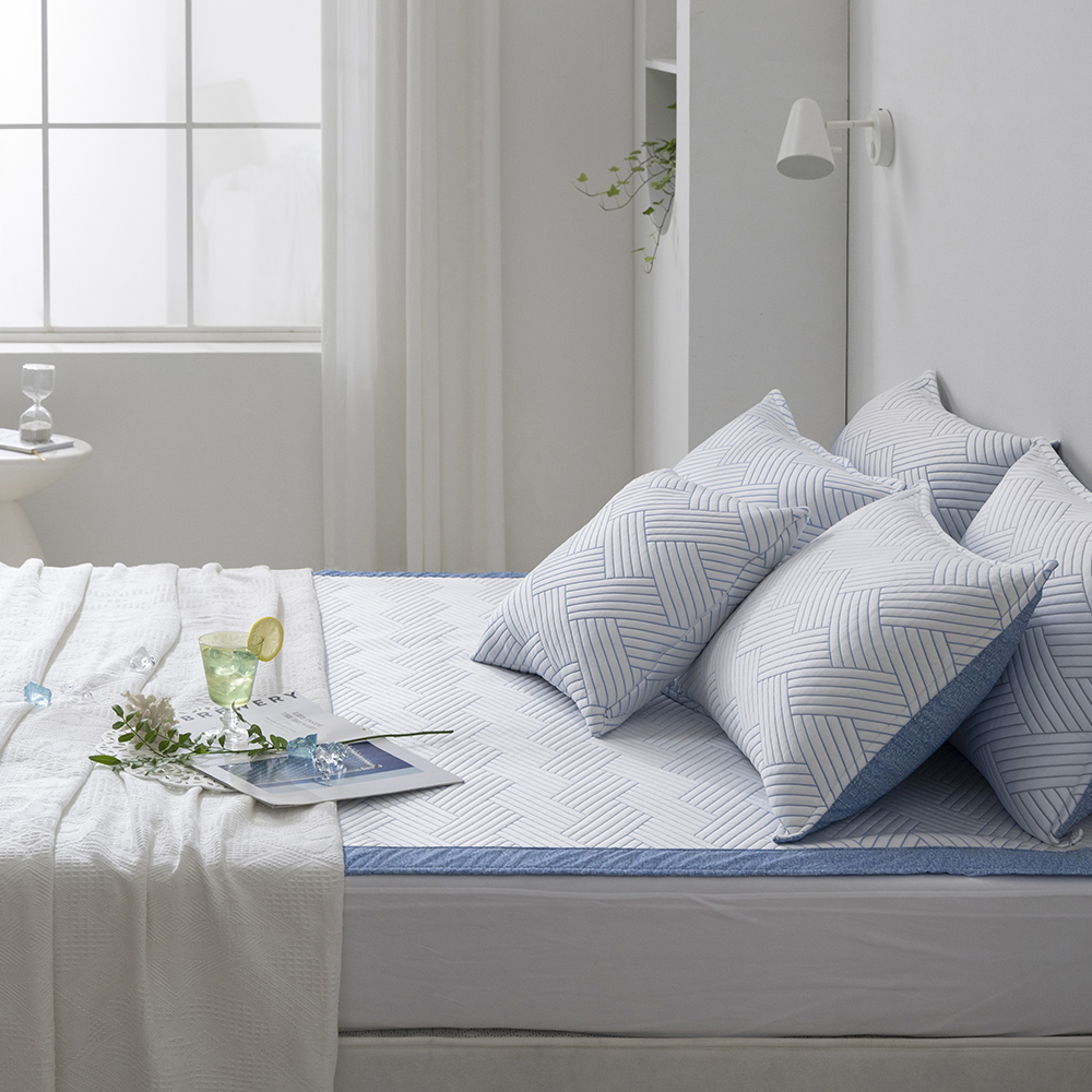 아이스쿨 여름 냉감패드 시원한 침대패드 고정밴드 SS 슈퍼싱글