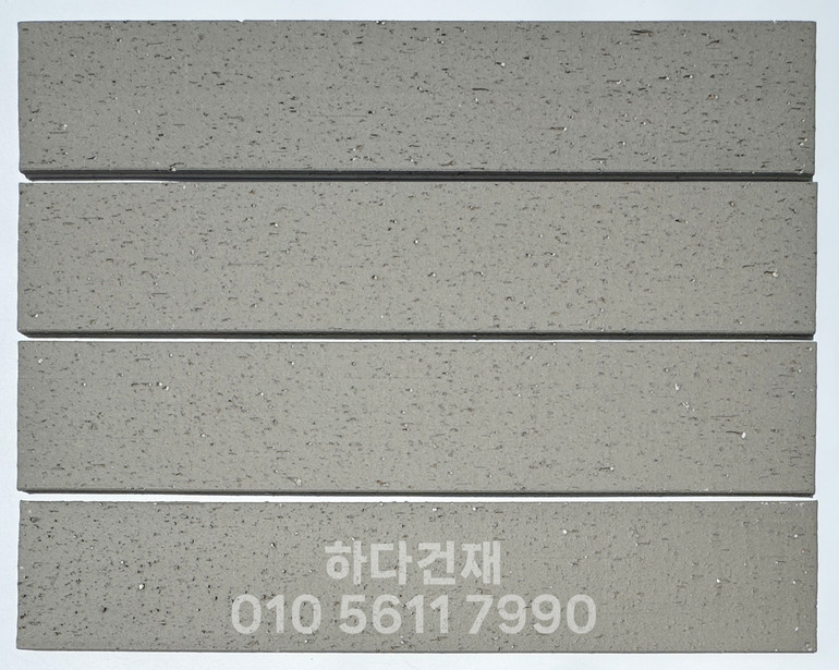 올라운더 점토타일 600x115x11T 그레이 / 하다건재 테라코타타일