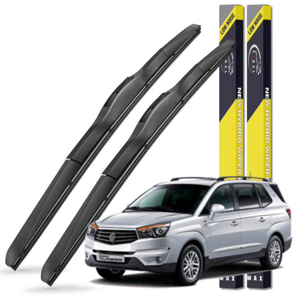 1+1 쌍용 코란도 전차종 자동차 하이브리드 와이퍼 블레이드 2S 600+450mm - 상세 이미지 4