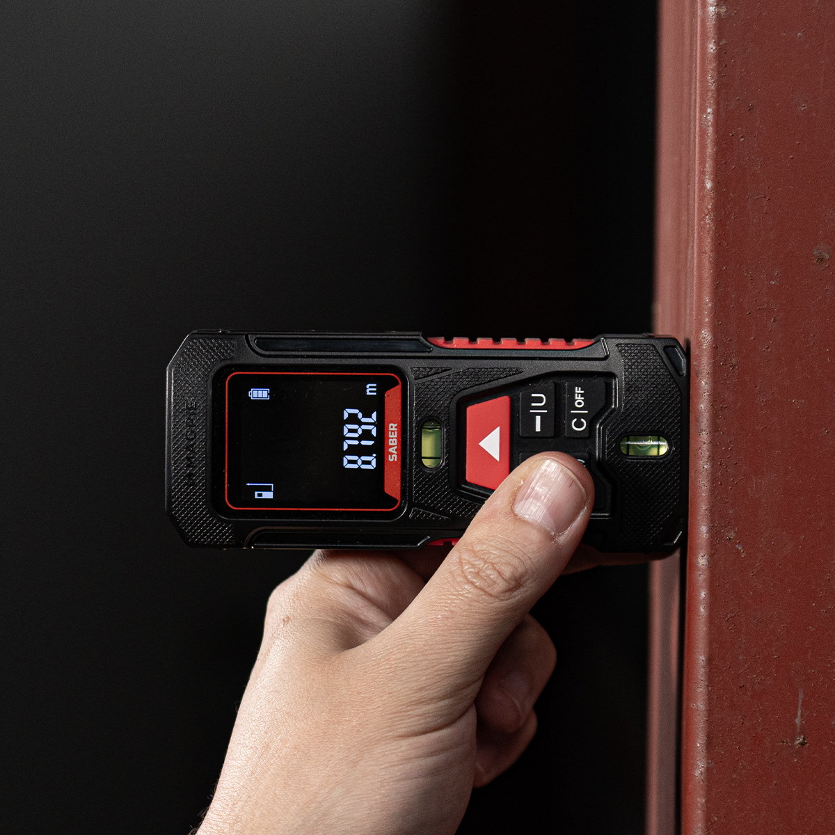 맥파이 초정밀 레이저 줄자 거리측정기 SABER(세이버)