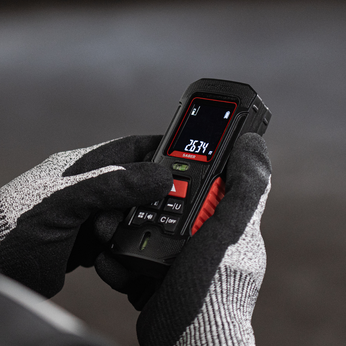 맥파이 초정밀 레이저 줄자 거리측정기 SABER(세이버)