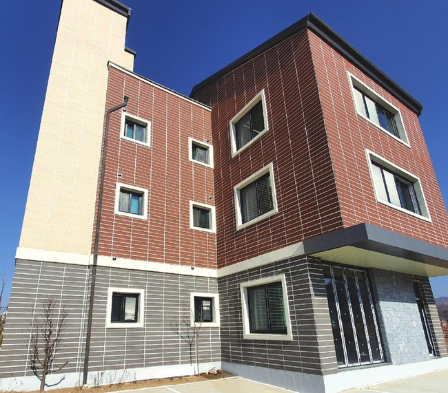 올라운더 점토타일 600x115x11T / 하다건재 점토타일