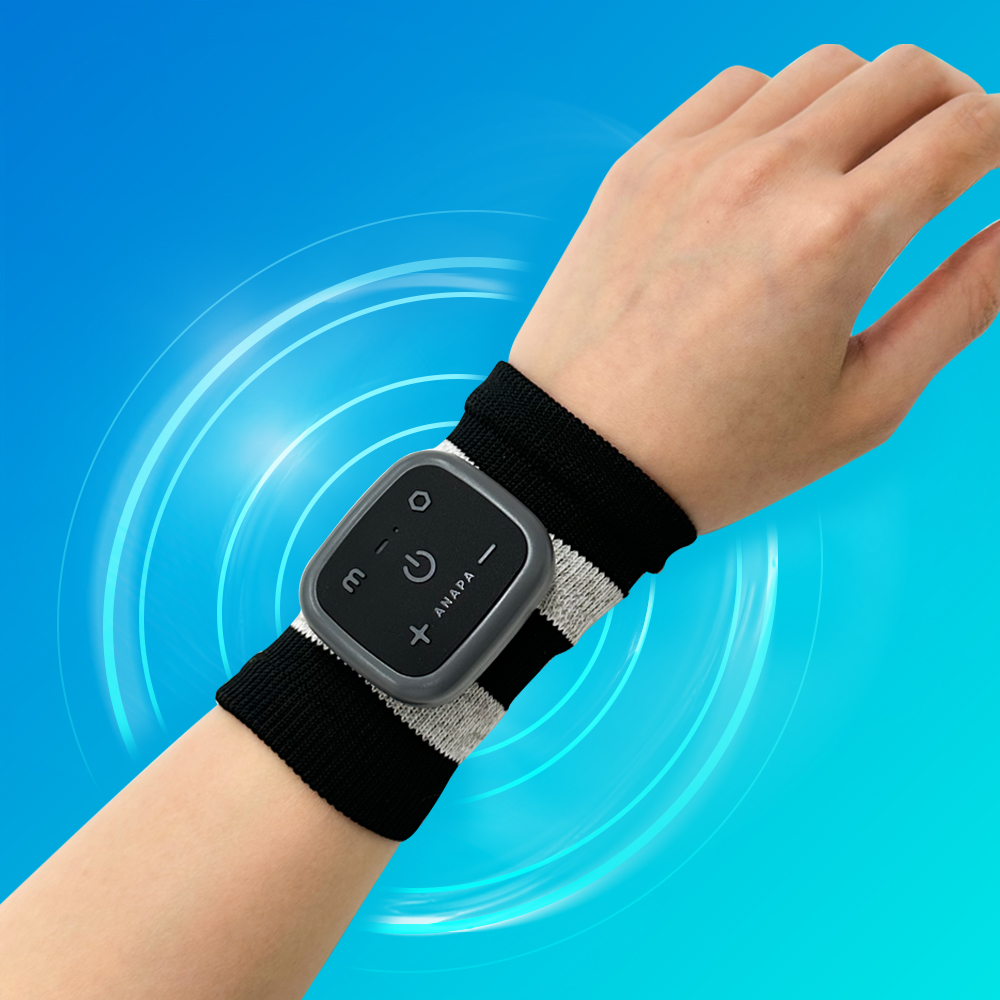 아나파 미세전류 손목 보호대 의료용 얇은 아대 밴드 헬스 골프 테니스 터널증후군 TFCC