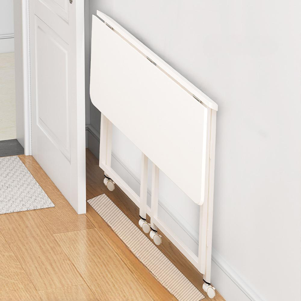 바퀴달린 슬림 접이식 책상 슬림형 대형 학생 원룸 간이 미니 공부 테이블