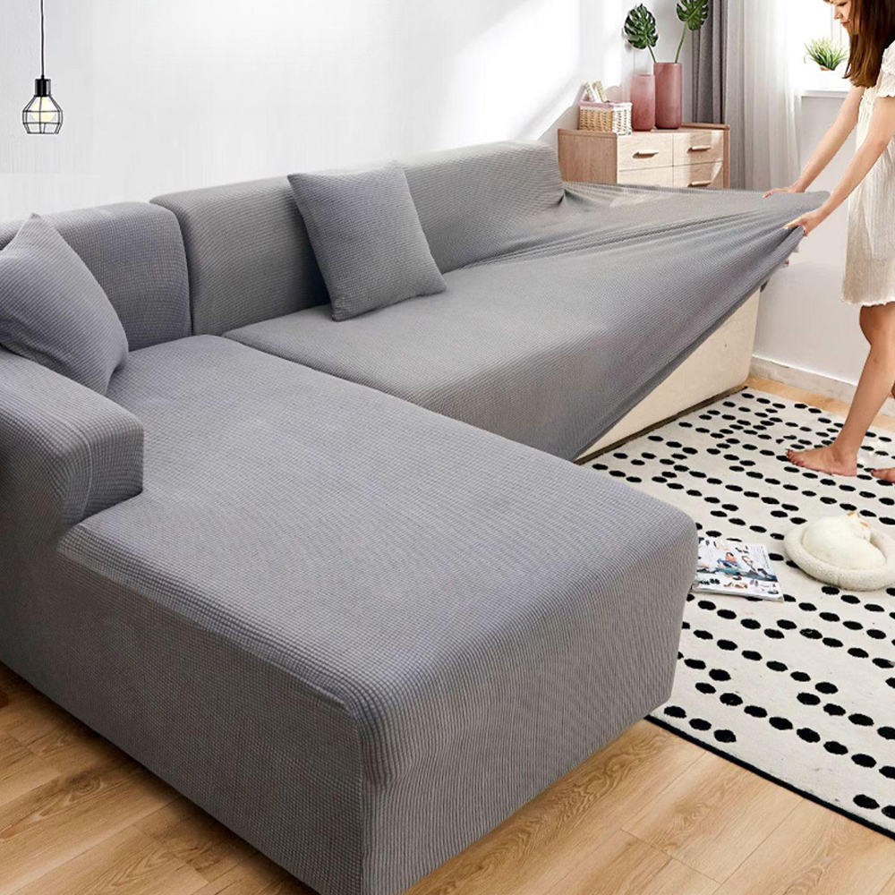 와플무늬 사계절 쇼파커버 쇼파천갈이 소파덮개 카우치 소파 패드 깔개 1인용