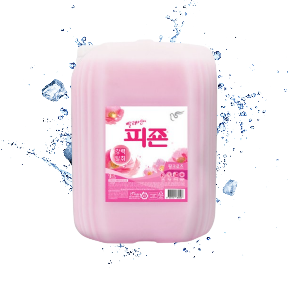 피죤 대용량 섬유유연제 핑크로즈 18L