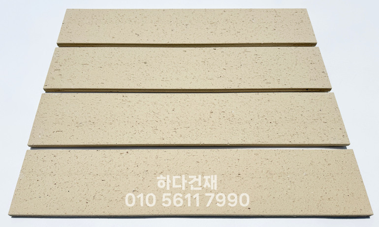 올라운더 점토타일 600x115x11T 아이보리 / 하다건재 테라코타타일