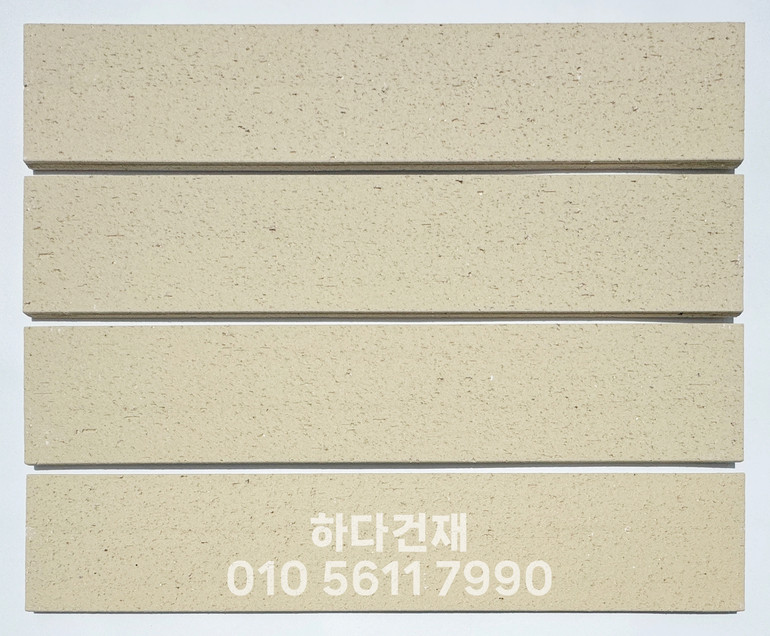올라운더 점토타일 600x115x11T 아이보리 / 하다건재 테라코타타일