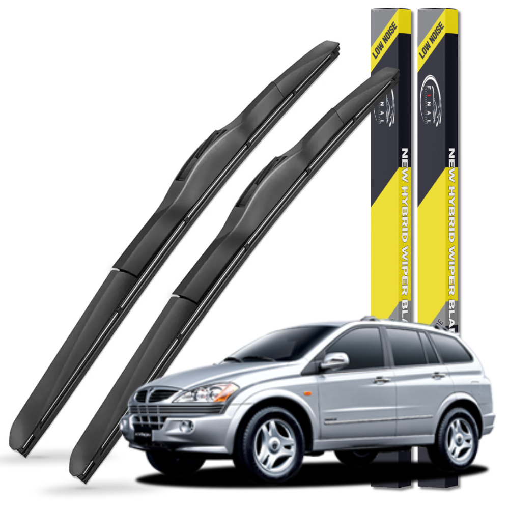1+1 쌍용 카이런 전차종 자동차 하이브리드 와이퍼 블레이드 2S 550+450mm - 상세 이미지 5