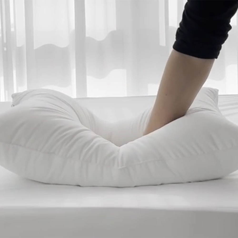 생각하는집 푹신한 호텔 빨아쓰는 베개 40x60 - 상세 이미지 4