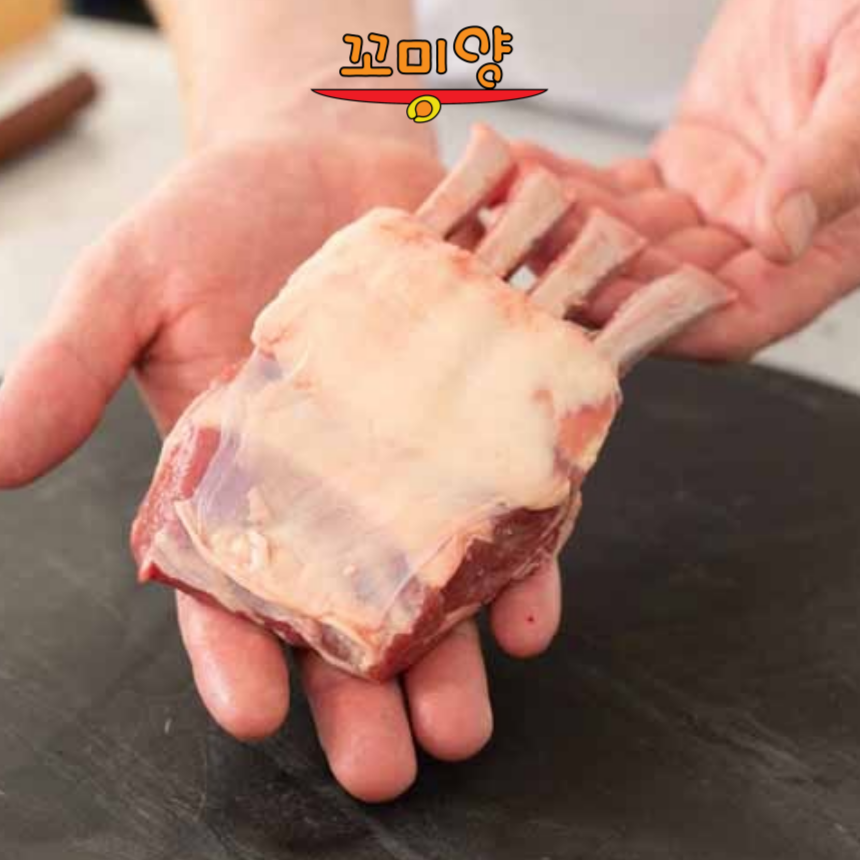[꼬미양] 양고기 원육 프렌치랙 숄더랙 캠핑 통 양갈비 뉴질랜드 목초육 돌핀 유통 - 상세 이미지 4