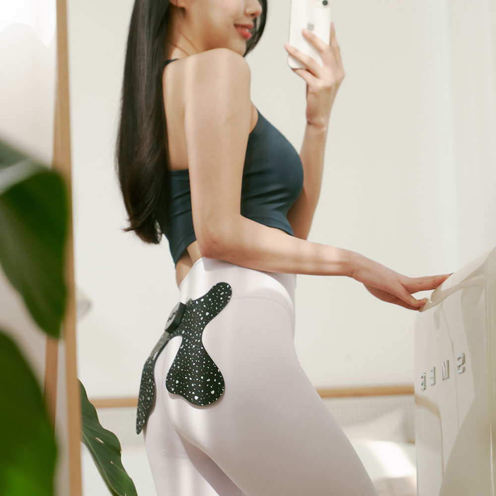 풀업 패드 EMS 마사지기 운동기구(Full-Up Pad) 리모컨 기본구성, 혼합색상 - 메인 이미지