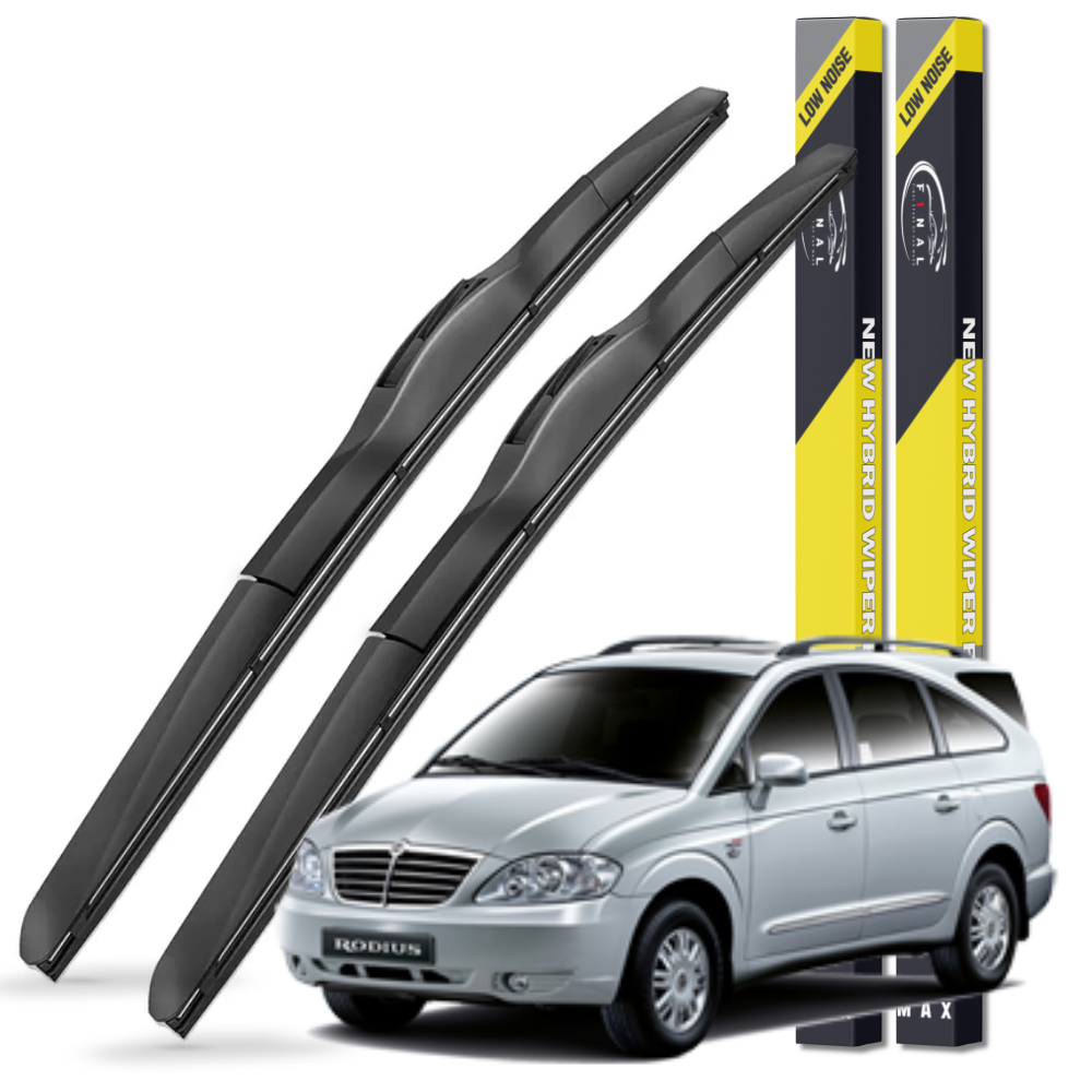 1+1 쌍용 로디우스 전차종 자동차 하이브리드 와이퍼 블레이드 2S 600+450mm - 상품 이미지