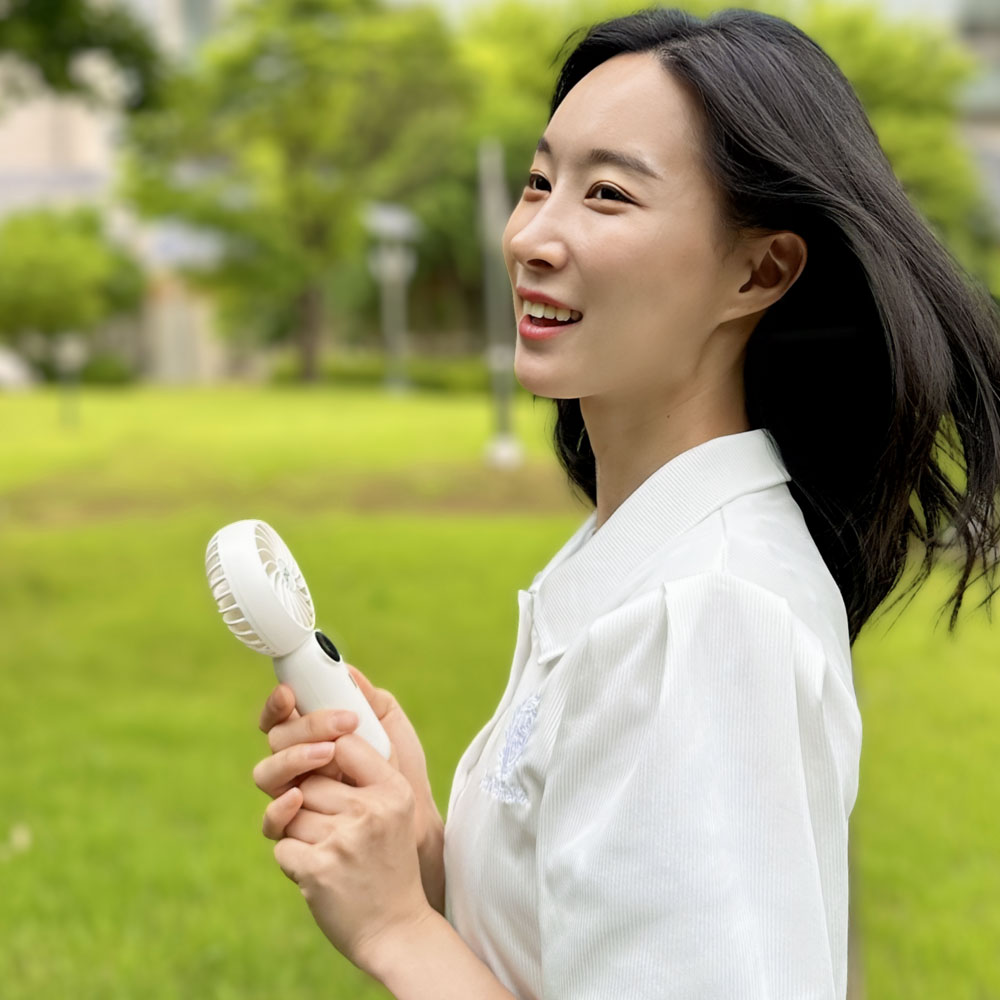 피오 미니 휴대용선풍기 초소형 핸디 손 선풍기 무선 손풍기 초경량 초소형 - 상세 이미지 3