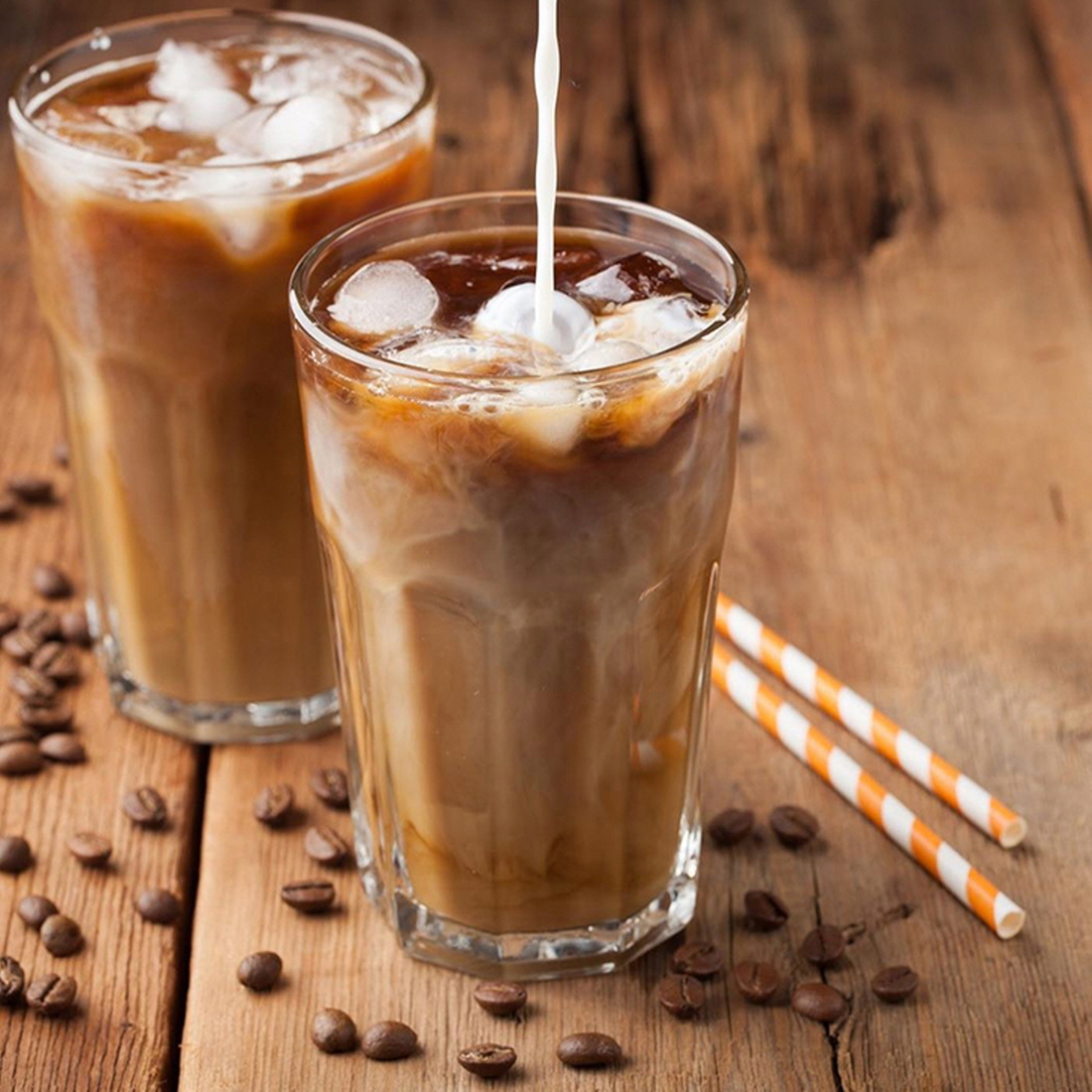 옥타곤 아이스아메리카노 플랫화이트잔 에이드 맥주잔 370ml