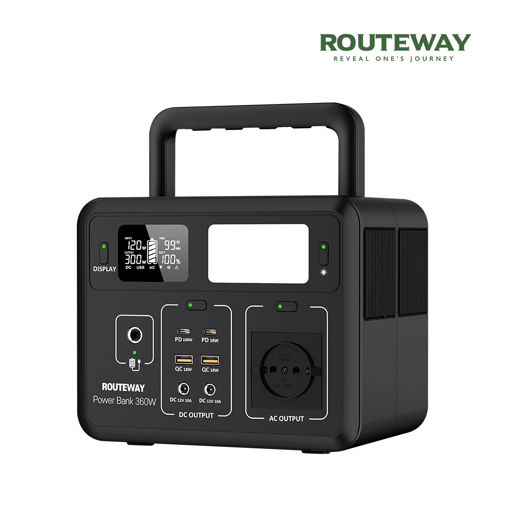 루트웨이 파워뱅크 PB360W 캠핑용 파워뱅크 19.2V 15000mAh 차박낚시용