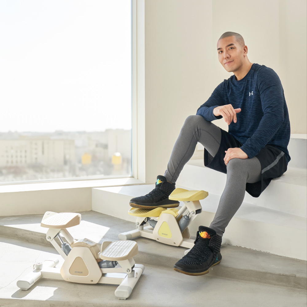 숀리 홈트 사이드 스텝퍼 가정용 천국의계단 계단오르기 스텝밀 실내 유산소 걷기 운동기구 - 상세 이미지 3