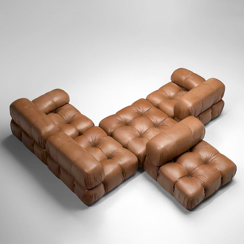 카멜레온다 라운지 모듈 조약돌 소파 스탠다드형 싱글시트(팔걸이X)