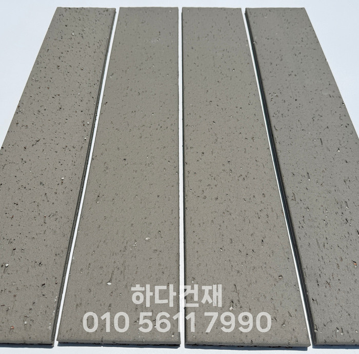 올라운더 점토타일 600x115x11T 그레이 / 하다건재 테라코타타일