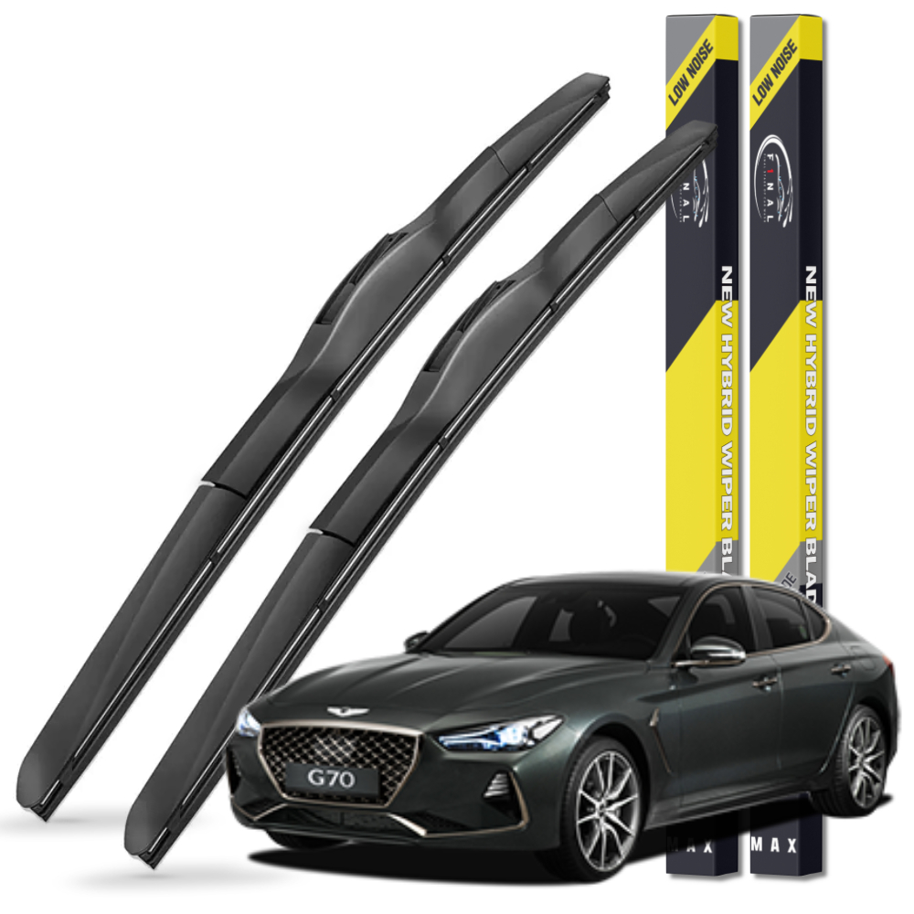 1+1 제네시스 G70 전차종 자동차 하이브리드 와이퍼 블레이드 2S 650+450mm - 상세 이미지 2