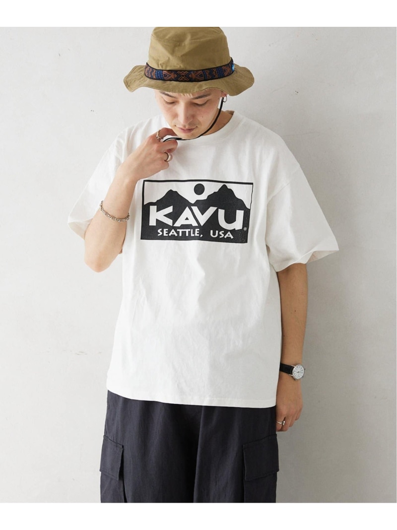 카부 KAVU x 저널스탠다드 별주 Chillba Dog 프린트 반팔 티셔츠 - 상세 이미지 5