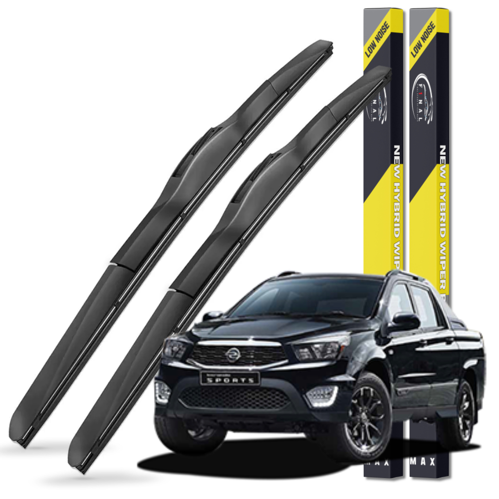 1+1 쌍용 코란도 전차종 자동차 하이브리드 와이퍼 블레이드 2S 600+450mm - 상세 이미지 5