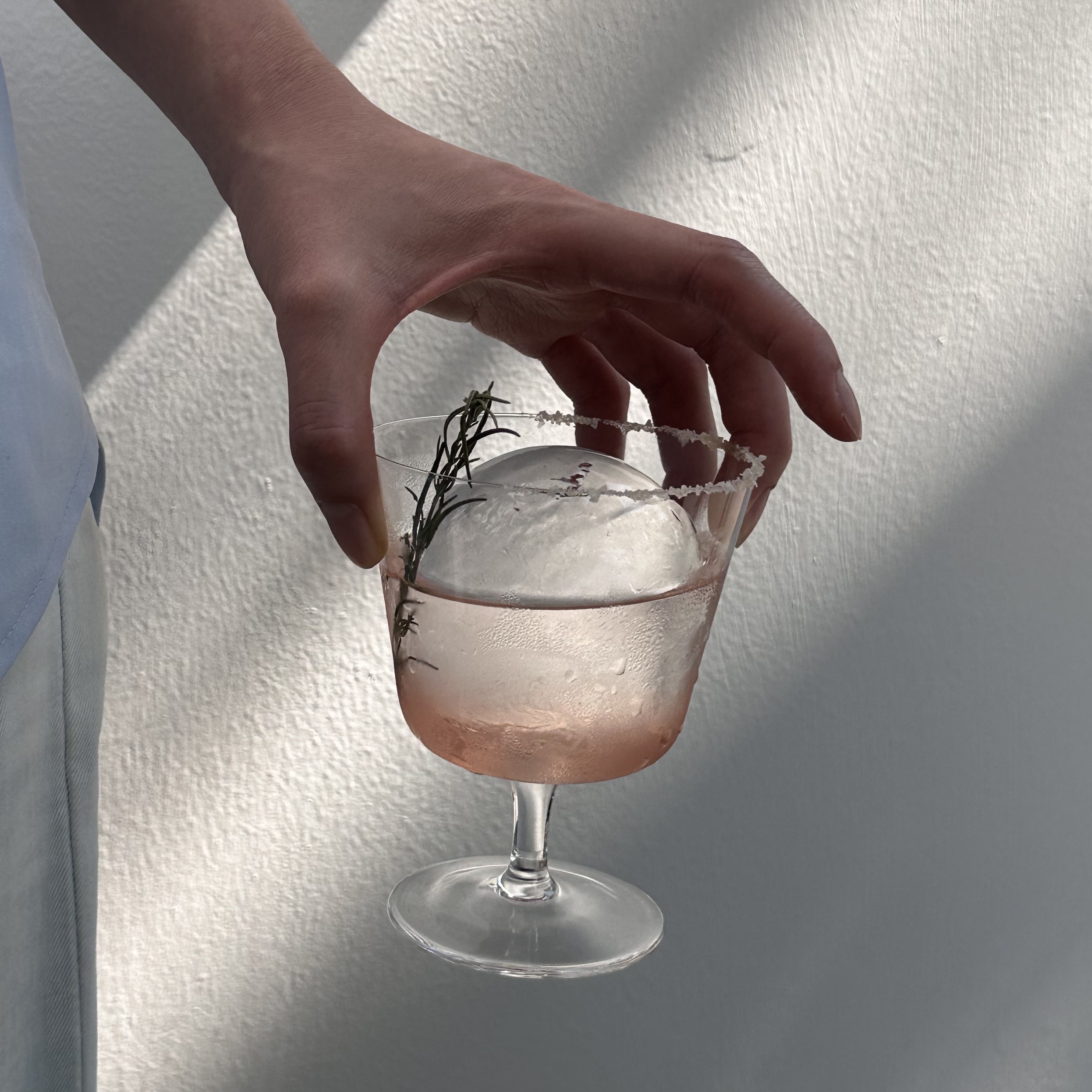 오블릭 칵테일잔 온더락 맥주잔 카페유리컵 290ml - 상품 이미지