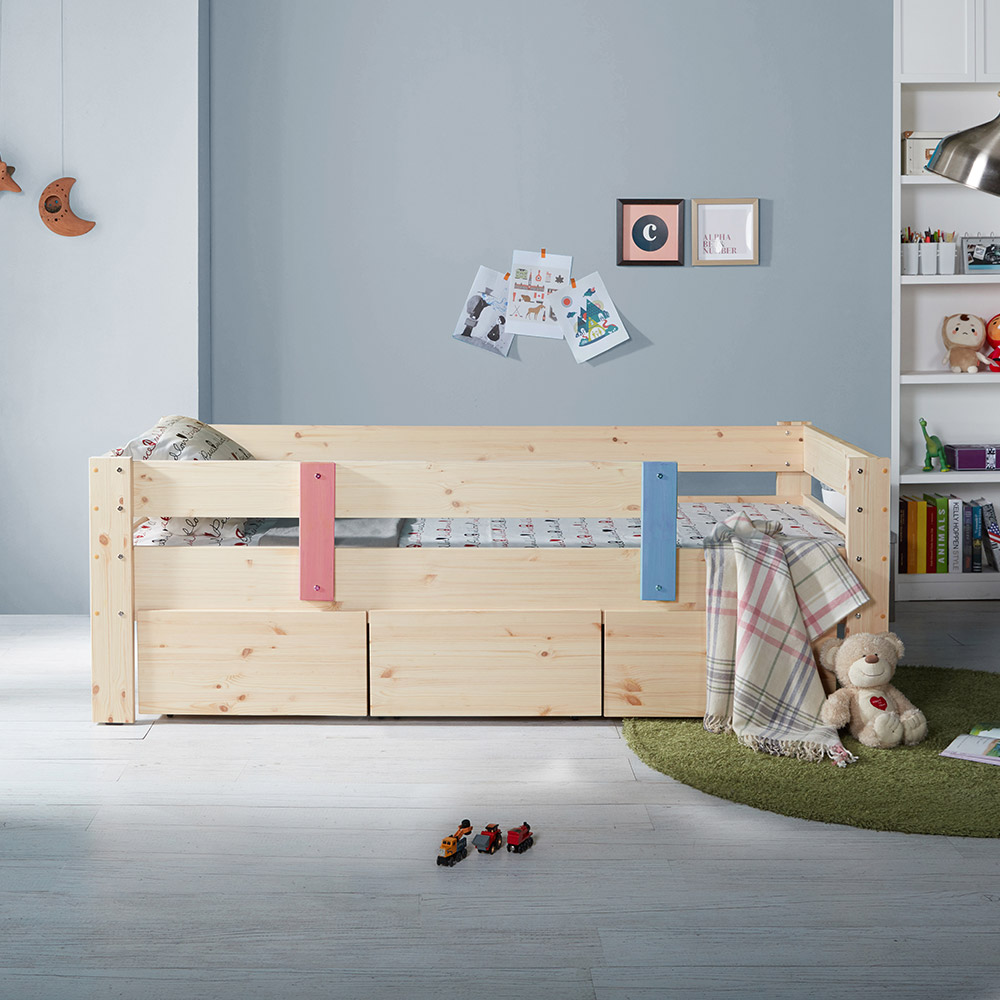 동서가구 후디 원목 낮은벙커침대 DF909242