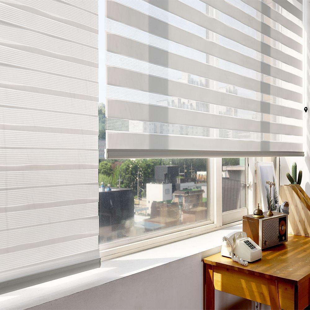 창안애 커버 베이직 블라인드 거실 베란다 창문 브라인드 30x30