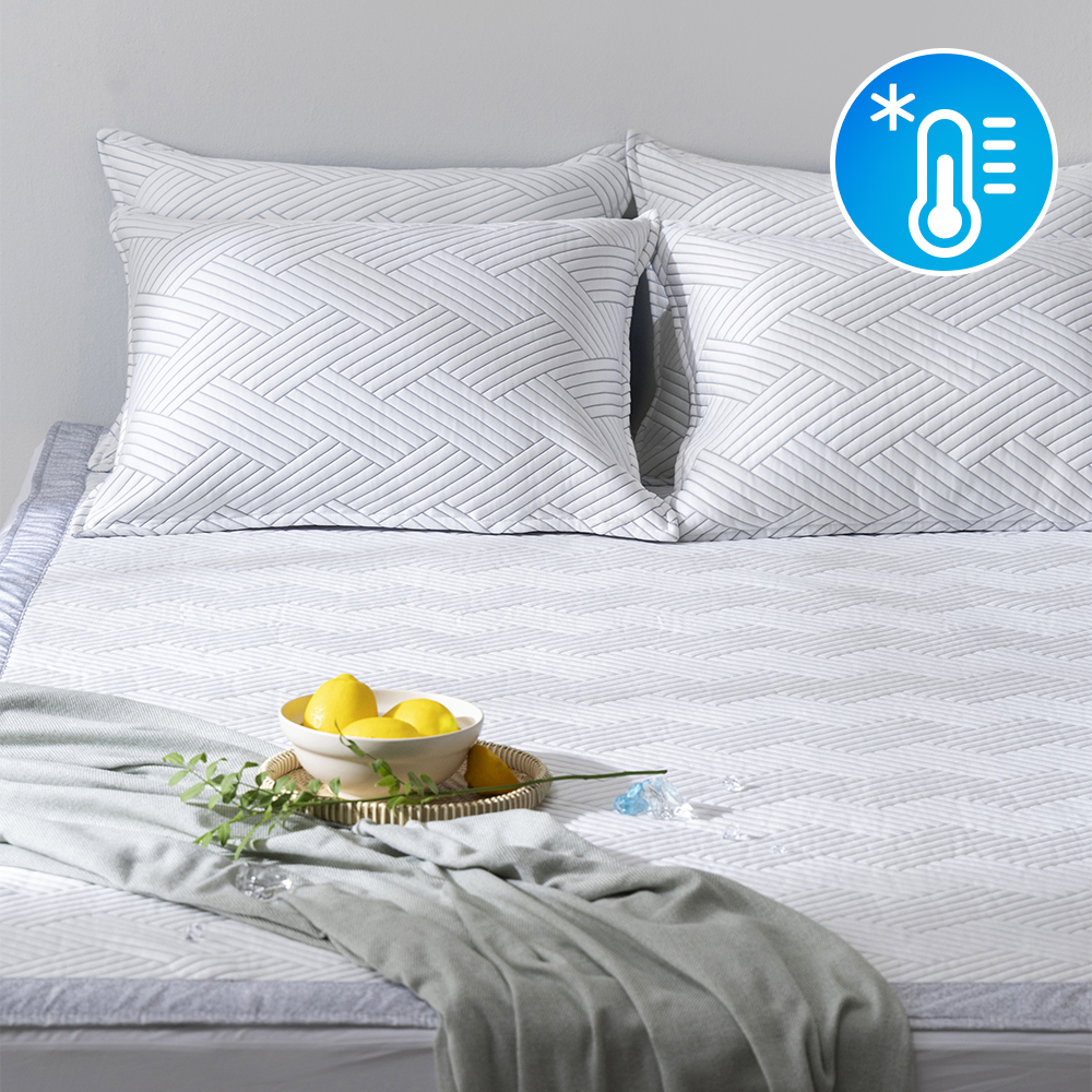 아이스쿨 여름 냉감패드 시원한 침대패드 고정밴드 SS 슈퍼싱글