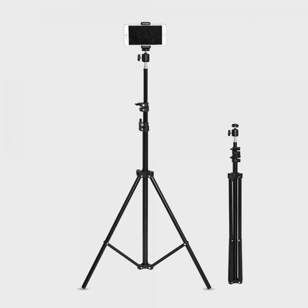 삼각대 카메라 스마트폰 3단 거치대 블루투스 리모콘 210cm - 상세 이미지 3