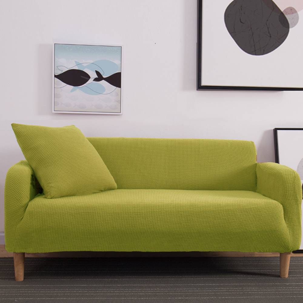 와플무늬 사계절 쇼파커버 쇼파천갈이 소파덮개 카우치 소파 패드 깔개 1인용