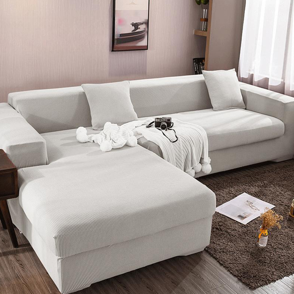 와플무늬 사계절 쇼파커버 쇼파천갈이 소파덮개 카우치 소파 패드 깔개 1인용