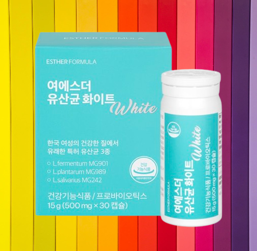 에스더포뮬러 유산균 화이트 질유산균 여에스터 30캡슐X4개 - 상세 이미지 2