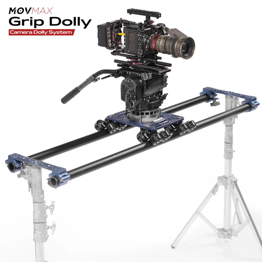 무브맥스 돌리 레일 프로 키트 MOVMAX Grip Dolly Pro Kit - 상품 이미지