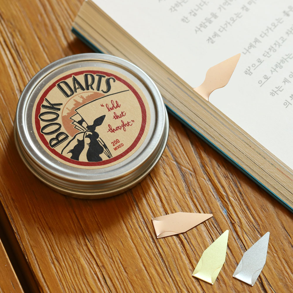 금속 책갈피 제작 북다트 200개세트 북마크 독서템 선물