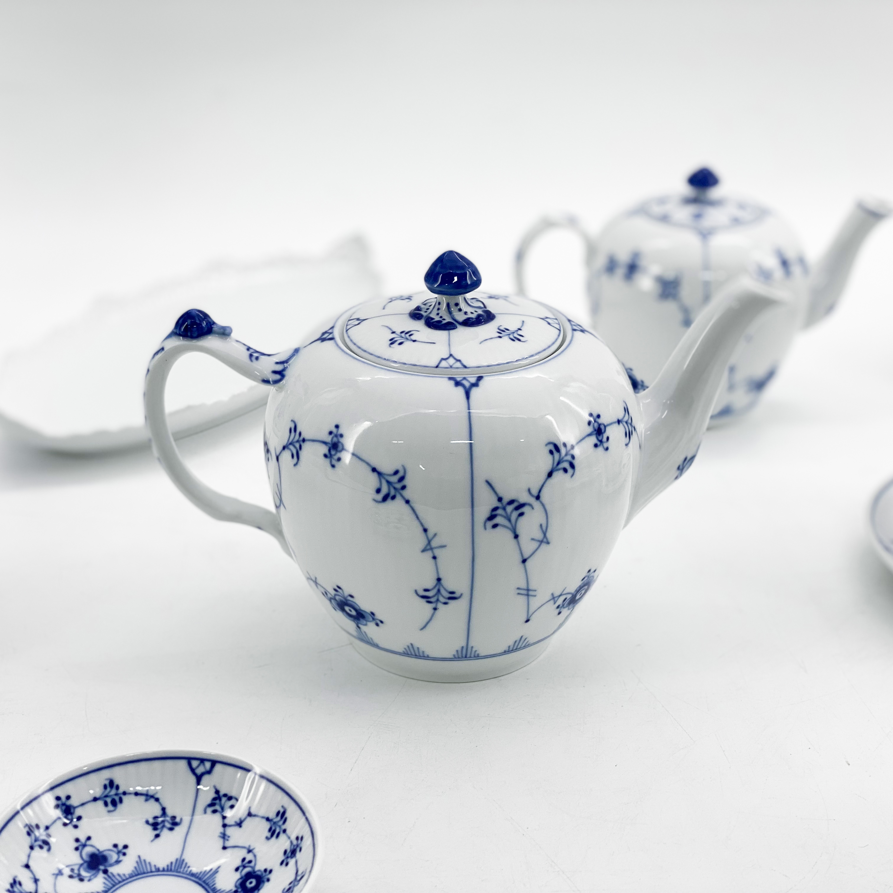 (700mL 티팟) 로얄코펜하겐 블루플루티드 플레인 700mL 티팟 1017181