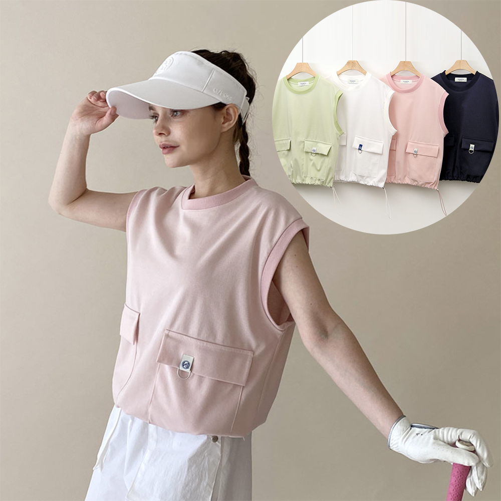 여자골프조끼 여성여름골프조끼