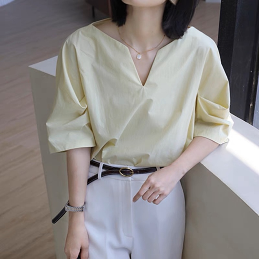 미녀와 순정남 24회 공마리 한수아 블라우스 프렌치 얇은 의상 옷 패션 - 상세 이미지 2