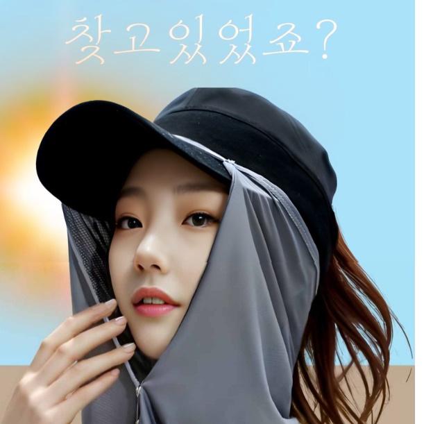 골프용 마스크 골프 페이스 커버 골프 볼 가리개 산책 마스크 - 상세 이미지 2