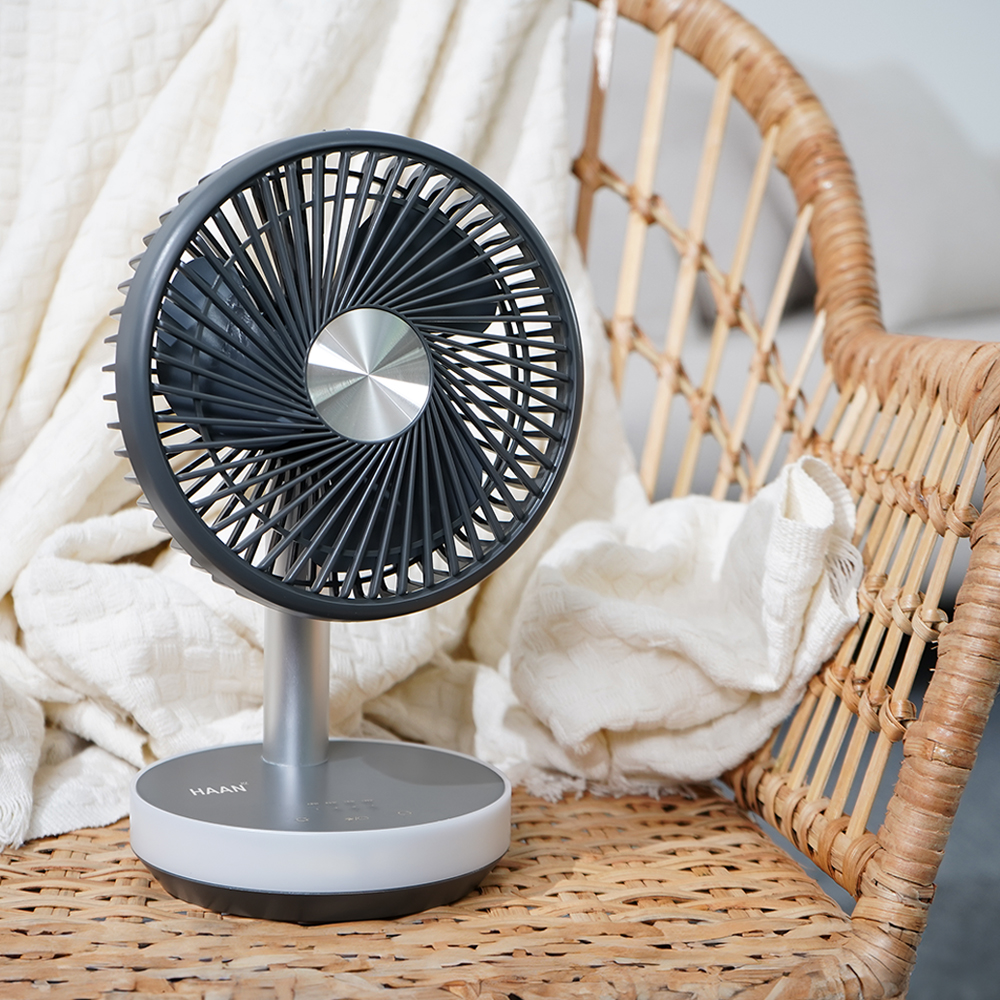 한경희생활과학 무선 소형 미니 휴대용 선풍기 무드등 탁상용선풍기 MFL210