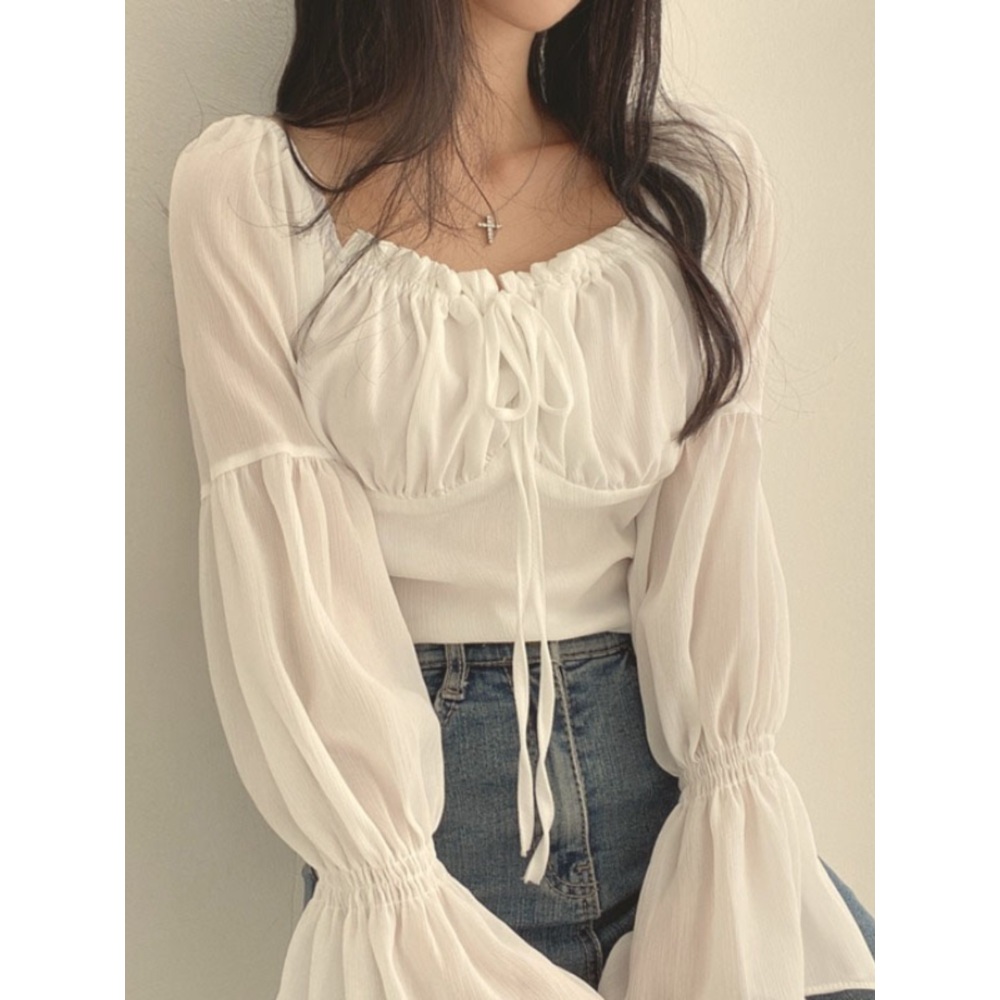 동상이몽2 345회 이지혜 블라우스 하객룩 데이트 의상 옷 패션 - 상세 이미지 3