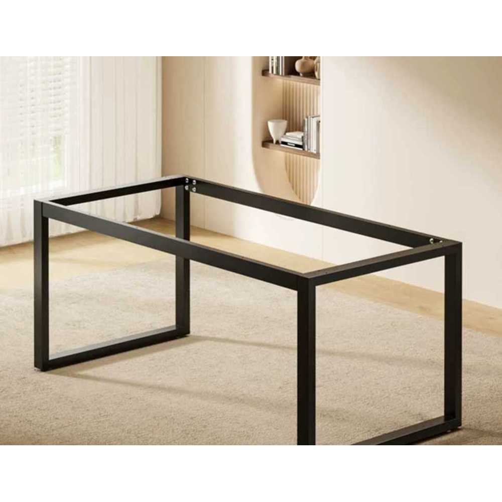 DIY 철제 프레임 좌탁 가구발 테이블다리 책상 벤치 1150x450x725mm - 상품 이미지