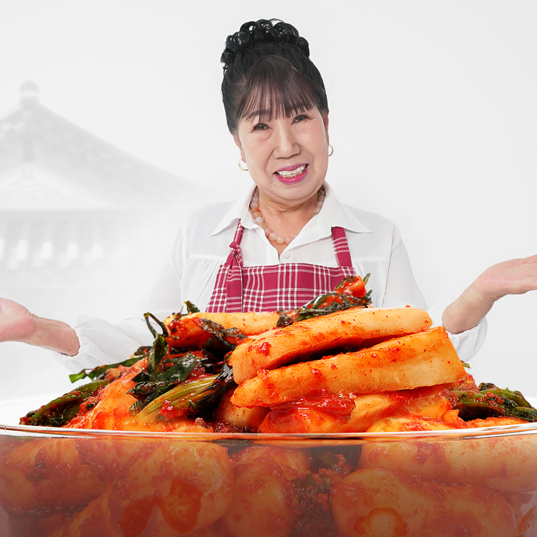 박막례 총각김치 국산 100% 맛있는 김장 아삭한 알타리 1kg, 1개 - 상품 이미지