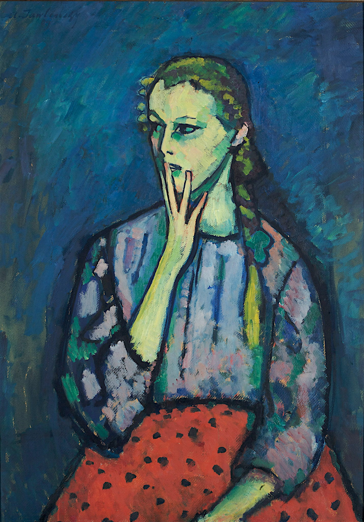 Portrait of a Girl 아트포스터 감성선물 알렉세이 - 상품 이미지