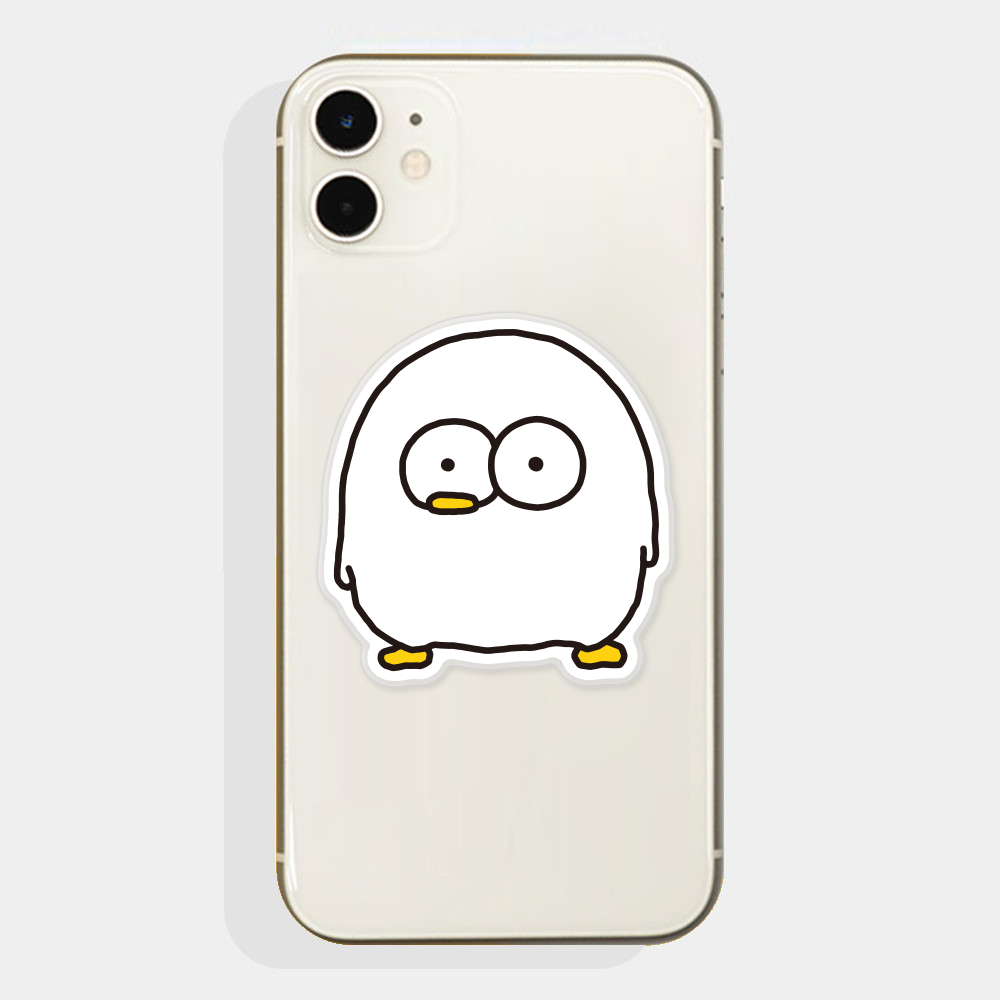 오리지널 삐뚤이 똑디톡 그립 톡홀더 에폭시 아크릴 입삐뚤 오리 스마트톡 굿즈