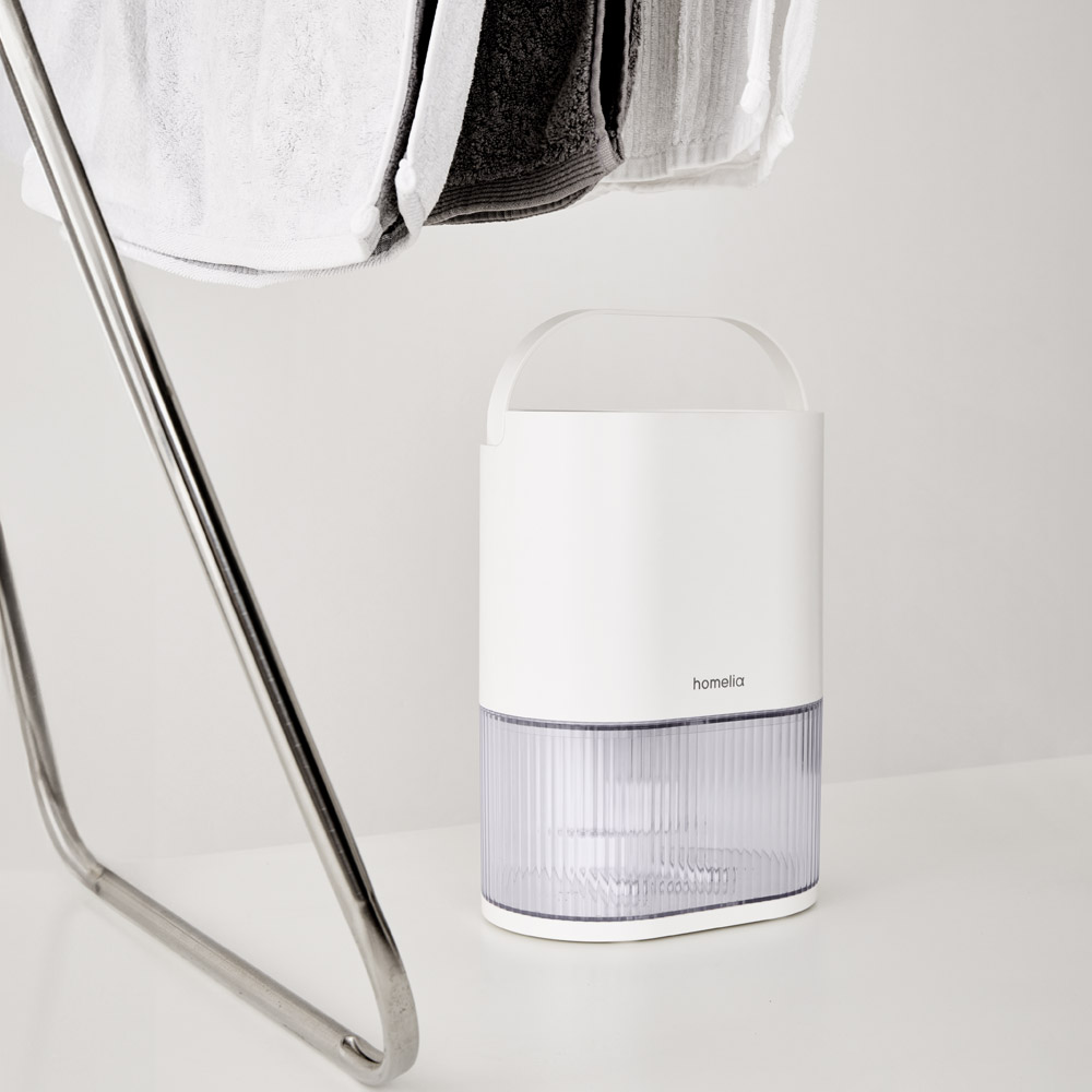 1+1 미니 제습기 원룸 드레스룸 소형 화장실 자취방 저소음 무소음 아기방 제습기 2L 이미지 4