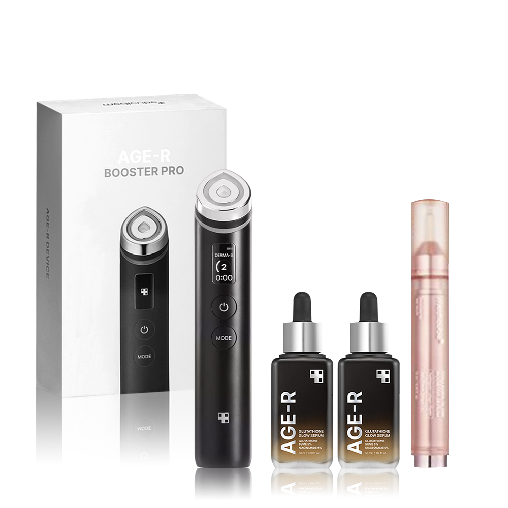 메디큐브 에이지알 부스터 프로 +글루타치온 앰플 2개+콜라겐 글로우 부스터 세럼 1개