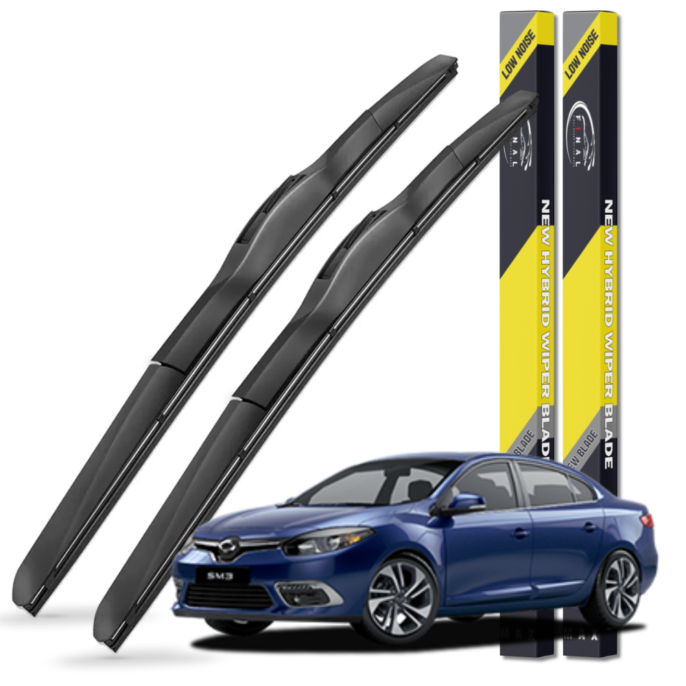 1+1 르노 SM3 전차종 메탈 하이브리드 와이퍼 윈도우브러쉬 3S 600+400mm - 상세 이미지 2